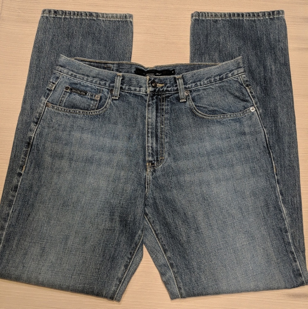Calvin Klein Relaxed Straight Leg Jean